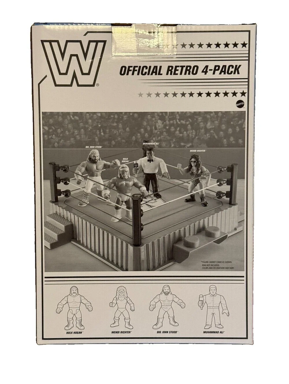 Mattel pack shipping figures